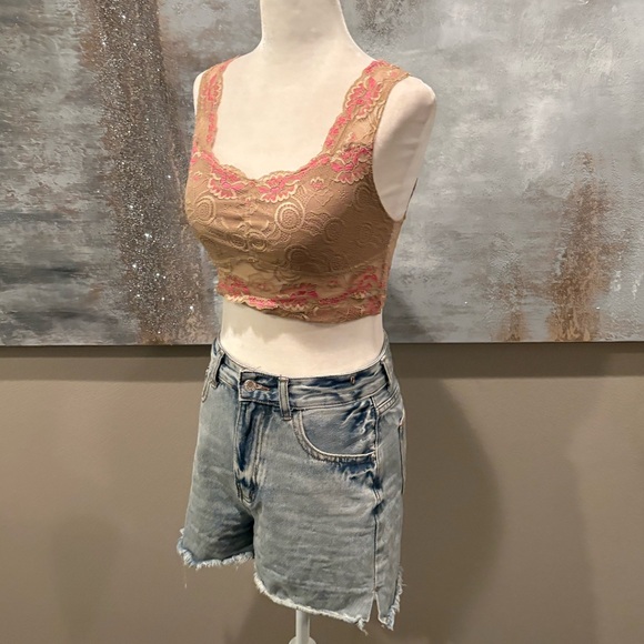 Women’s BKE Core Lace Bralette - Picture 3 of 7